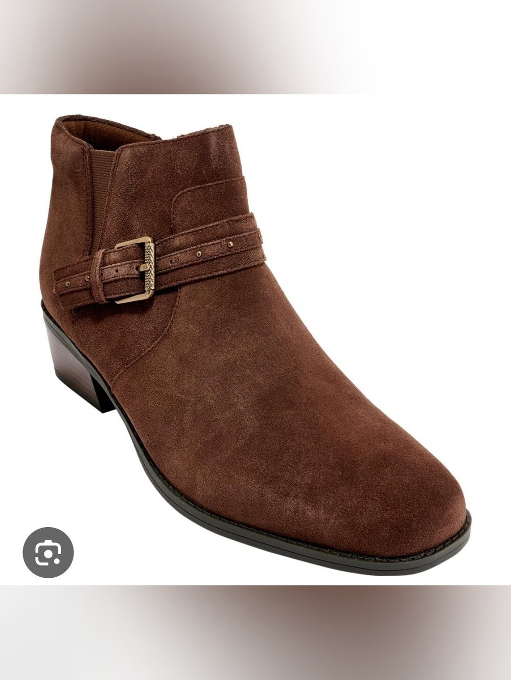 Clarks Collection Danyelle Wish Suede Ankle Boot
